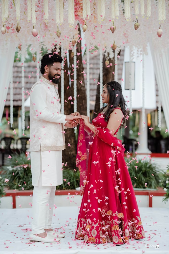 Couple at engagement